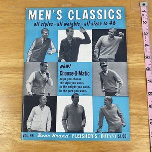 Vintage 1966 Men's Classics Knit Sweaters Bernhard Ullmann #96